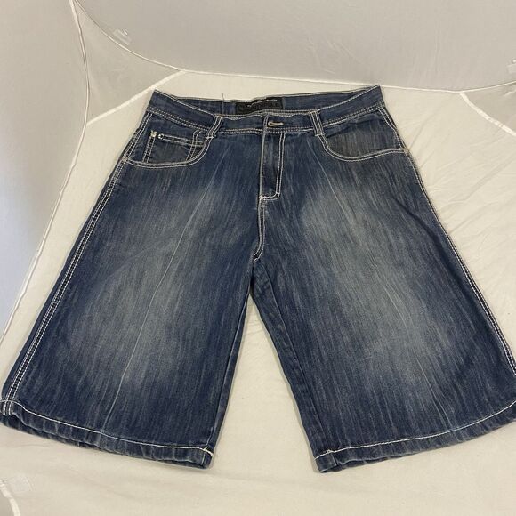 Southpole Other - Men's Size 36 Baggy Denim Skater Hip Hop Shorts Vintage Y2K by Southpole